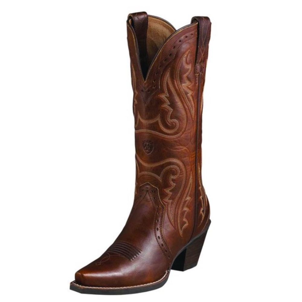 Ariat Heritage Western X Toe Cowboy Boots 8.5